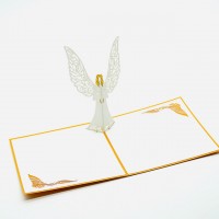 Meilun 2019 New design Jesus 3D pop up card customize for Christian