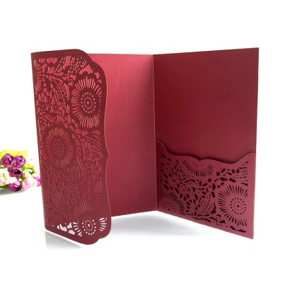 Laser Cut Wedding Invitation Card Wedding Card