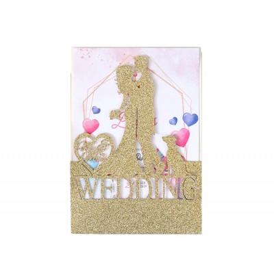 marriage invitation card Laser Cut Luxurious Wedding Invitation Card