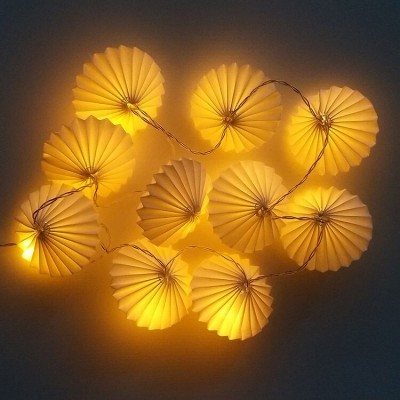 Meilun Art & Craft Origami Paper Lantern LED String Lights