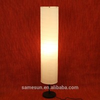 Modern warm lighting paper floor lamp for indoor decoration