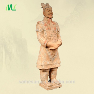 Meilun Garden Statue Life Size Terracotta Warriors Sculpture Terracotta clay Manufacturer Indoor Outdoor Decoration