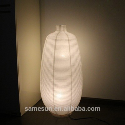 Eco-friendly Paper Floor Lamp For Living Room Decoration