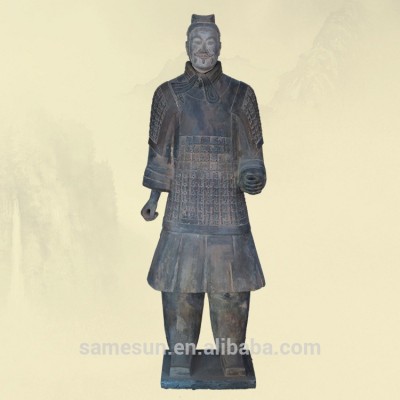 Meilun Oriental Terracotta Warriors Chinese Life Size Terracotta Army Garden Outdoor Statues Collection Manufacturer