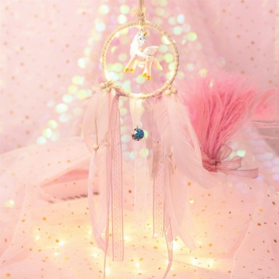 Amazon hot sale Meilun dreamcatcher string lights birthday gift hang decorations, unicorn dream catcher supplier