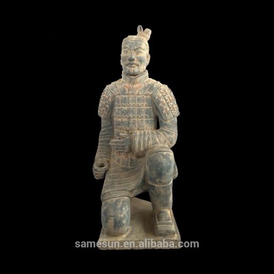 Meilun Life Size Warrior Statues Terracotta Warriors Chinese Figurine Terracotta Army Manufacturer Garden decoration