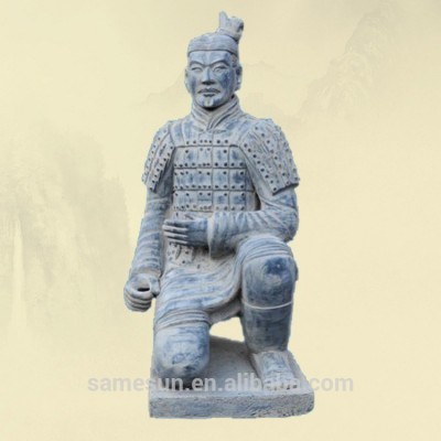 Meilun Qin Dynasty Terracotta Warriors Life Size Terracotta Clay Garden Decoration Sculpture Collection Manufacturer