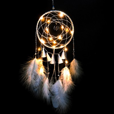 Meilun Art & Craft mini dreamcatcher LED light for decoration