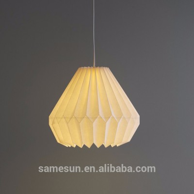 Meilun Art Crafts  Bedroom Origami Paper Ceiling Lamp for Home decoration