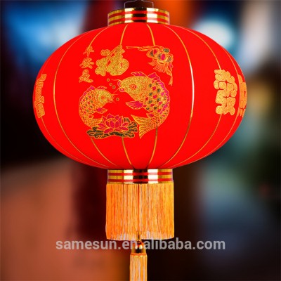 Meilun Art Crafts Outdoor silk chinese red lanterns for Chinese new year decoration new design large chinese lanterns