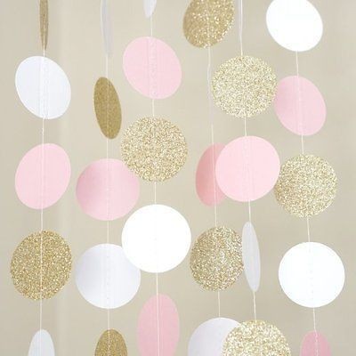 Meilun Art Crafts Party Decorations Suppliers Circle Paper Garland