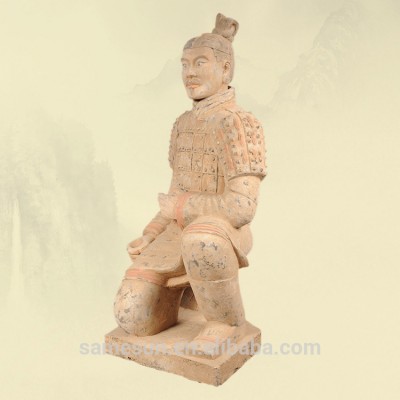 Meilun Hot Sale Terracotta Warriors Garden Decoration General Life Size Garden Statue Sculpture Collection Gifts